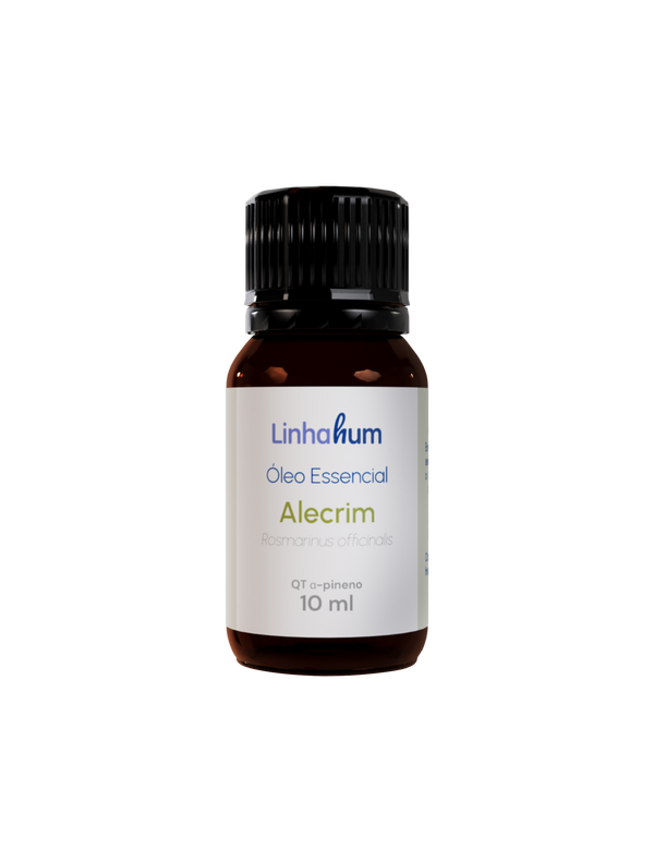 Óleo Essencial Alecrim | Para cansaço e fadiga mental | Linhahum | 10ml