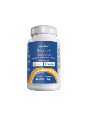 Booster Cerebral - Suplemento para foco - 60 cápsulas