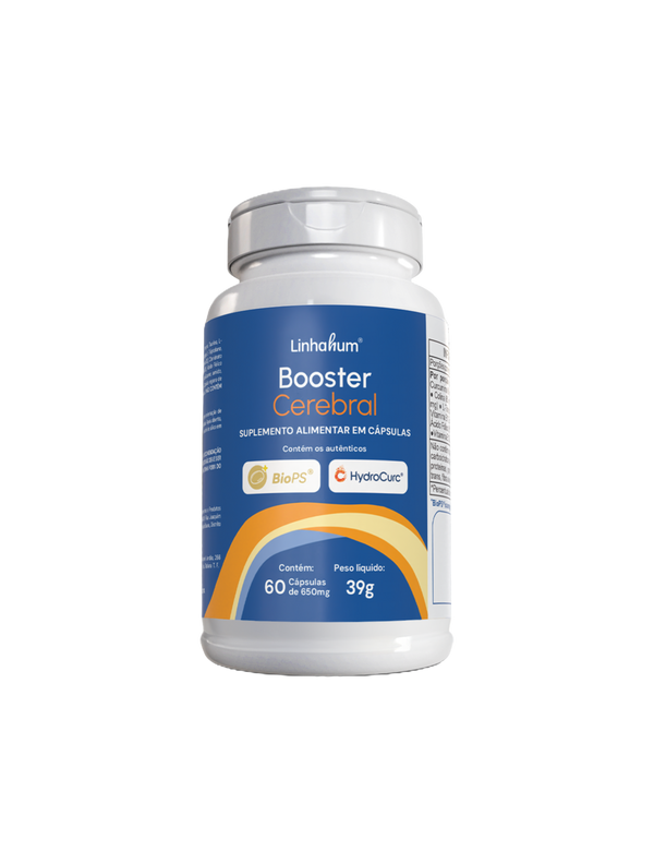 Booster Cerebral - Suplemento para foco - 60 cápsulas