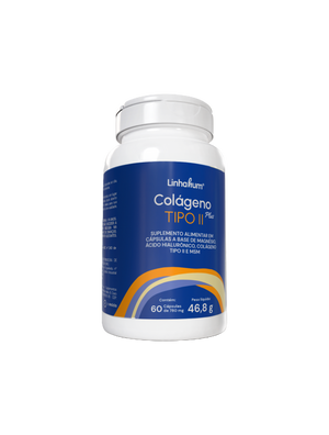 Colágeno Tipo 2 Plus | Colágeno para articulação | Linhahum | 60 cápsulas