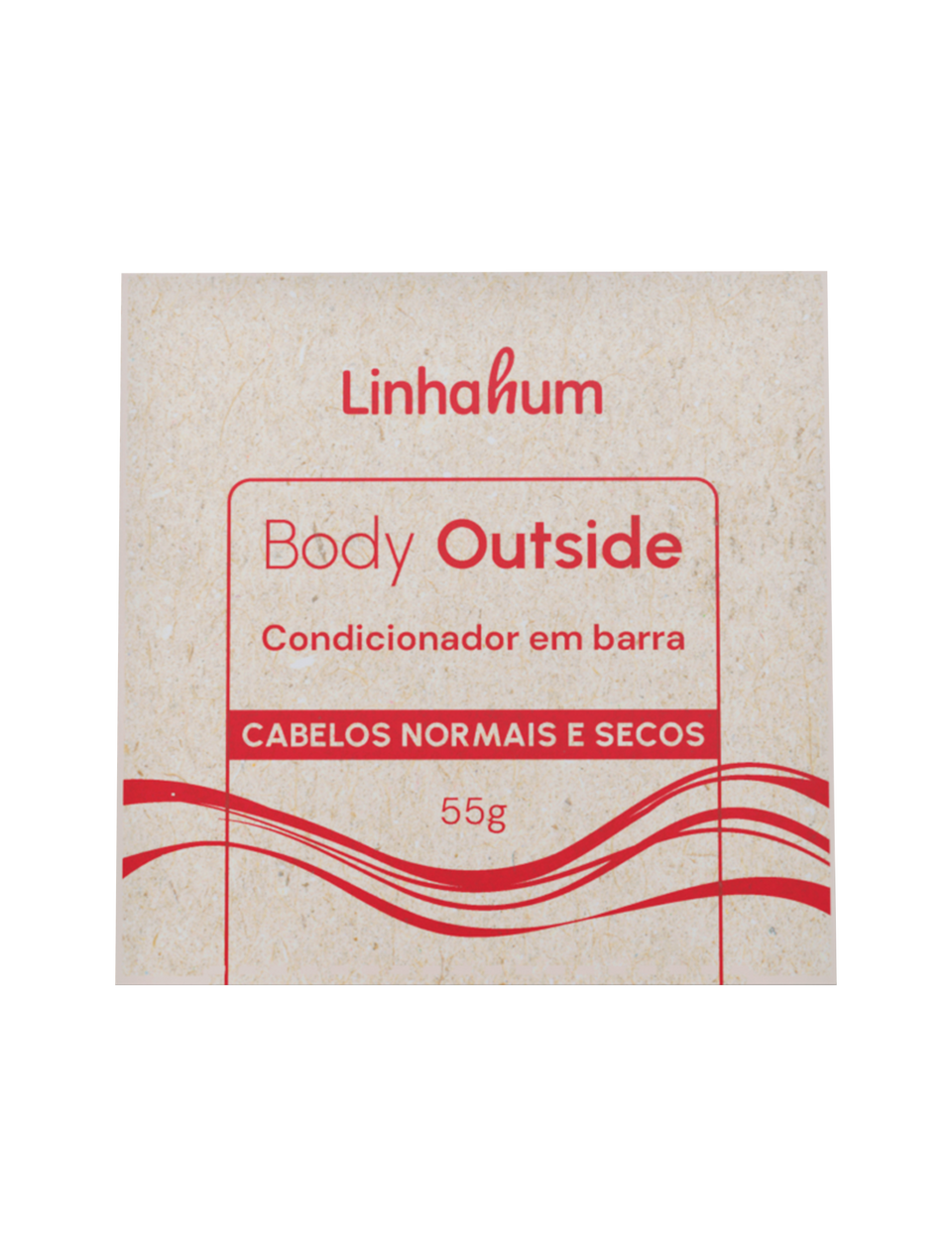 Condicionador Hidratação Suave | Condicionador em Barra | Linhahum | Body Outside | 55g