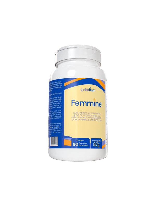 Femmine | Suplemento para Mulheres | Linhahum | 60 cápsulas