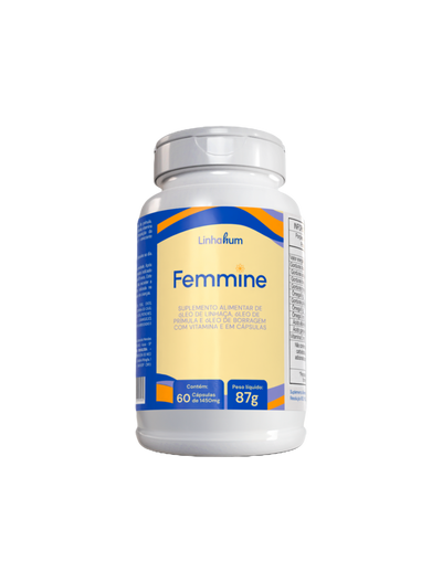 Femmine | Suplemento para Mulheres | Linhahum | 60 cápsulas