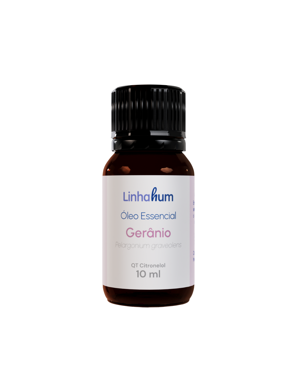 Óleo Essencial de Gerânio | Melhora da autoestima | Linhahum | 5ml