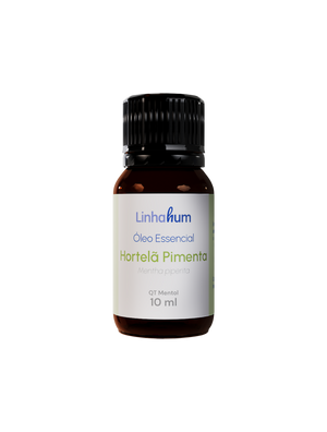 Óleo Essencial de Hortelã-Pimenta | Melhora da digestão | Linhahum | 10ml