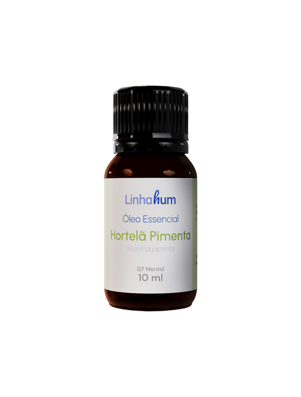 Óleo Essencial de Hortelã-Pimenta | Melhora da digestão | Linhahum | 10ml