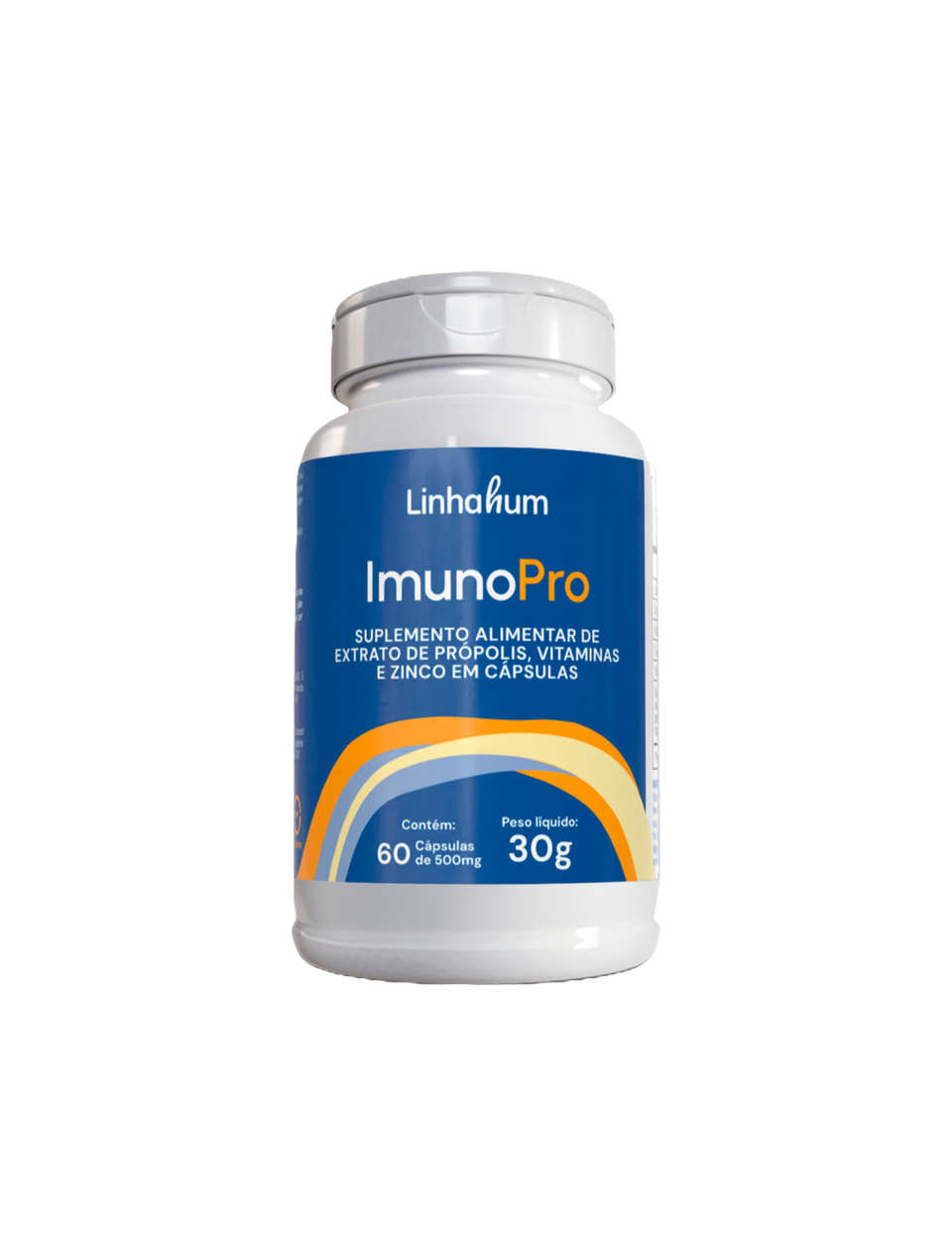 ImunoPro | Suplemento com própolis verde | Linhahum | 60 cápsulas