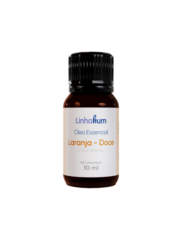 Óleo Essencial de Laranja-Doce | Calmante e Estimulante | Linhahum | 10ml
