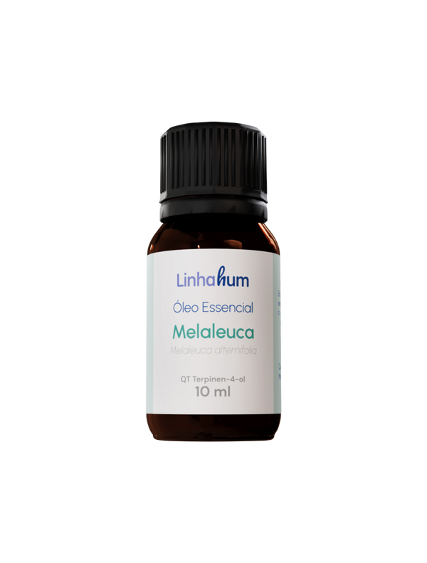 Óleo Essencial de Melaleuca | Fungicida e Imunoestimulante | Linhahum | 10ml