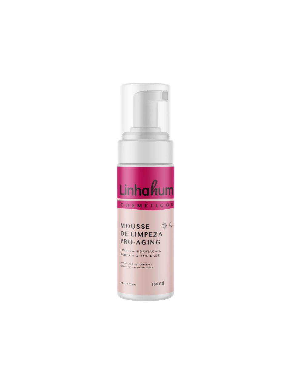 Mousse de Limpeza Pro-Aging Linhahum 150ml