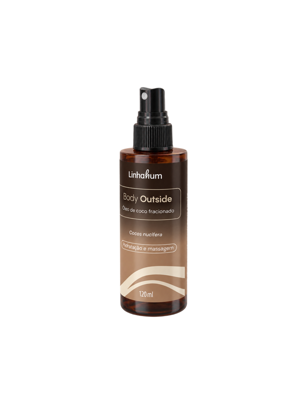 Óleo de Coco Fracionado 120ml - Body Outside