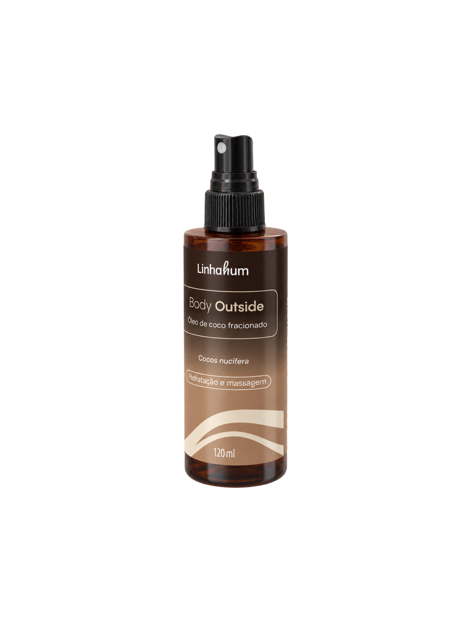 Óleo de Coco Fracionado 120ml - Body Outside