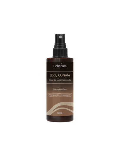 Óleo de Coco Fracionado 120ml - Body Outside