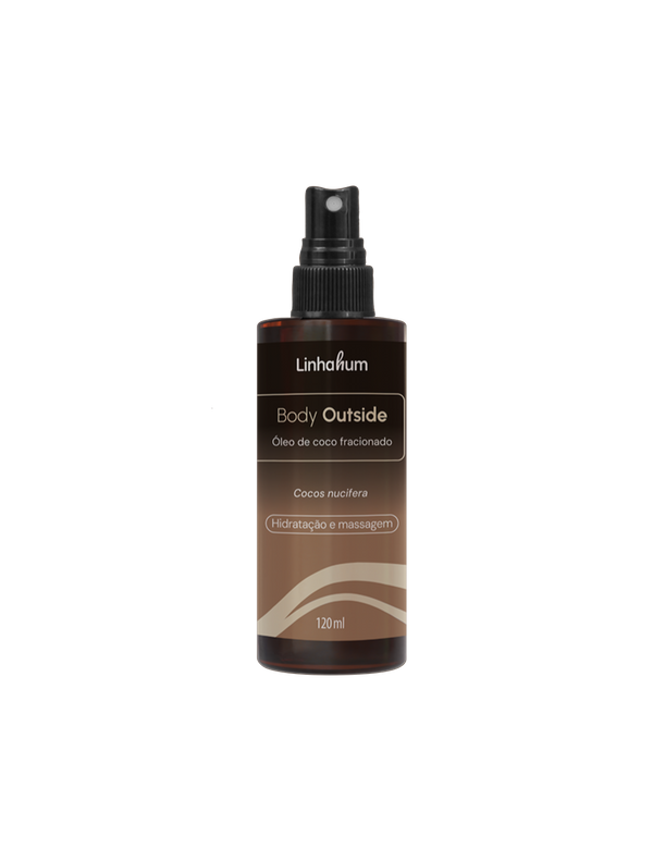 Óleo de Coco Fracionado 120ml - Body Outside