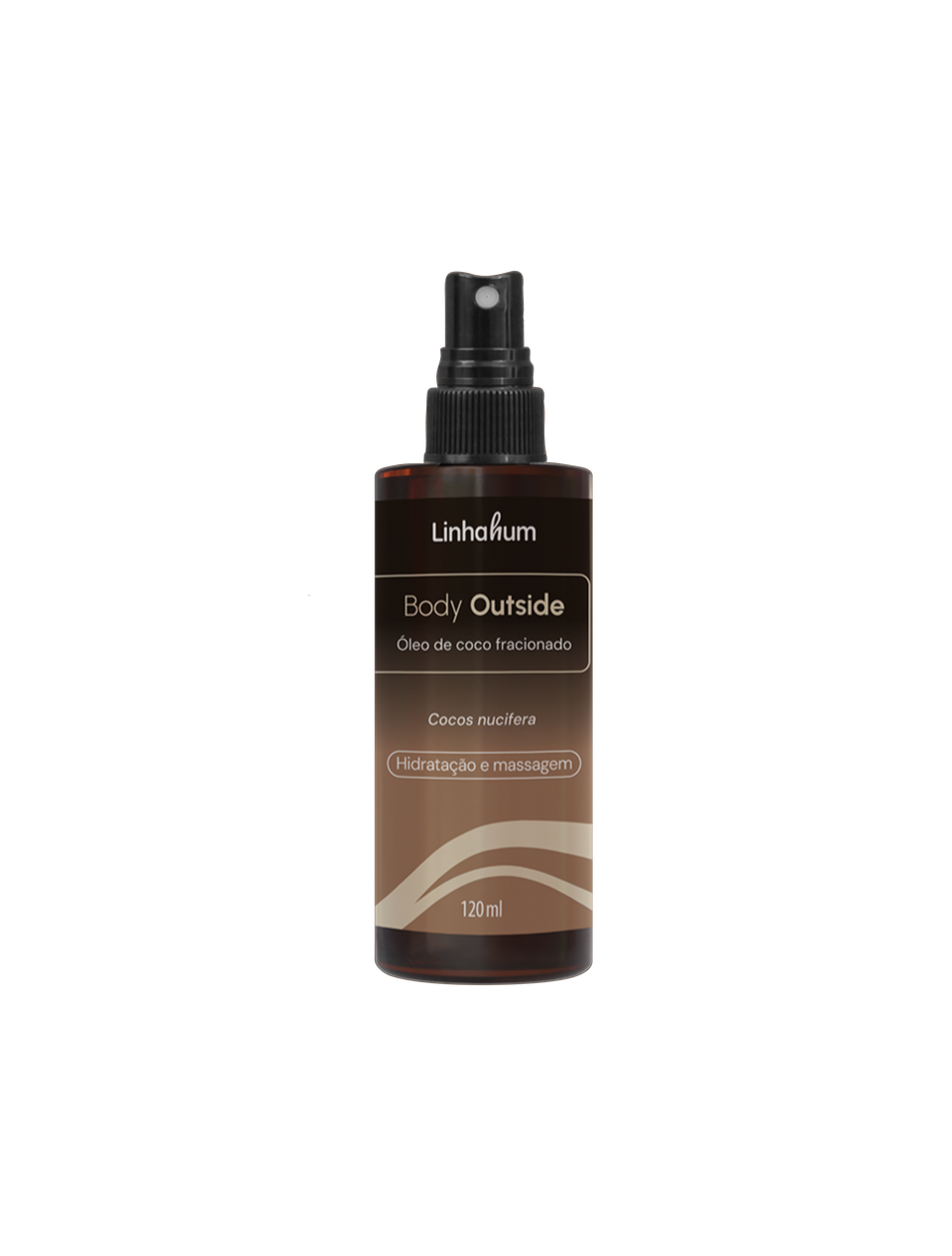 Óleo de Coco Fracionado 120ml - Body Outside