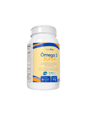 Ômega 3 Super | Linhahum | 60 cápsulas