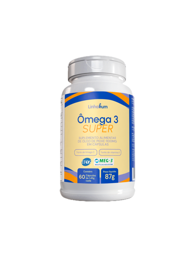 Ômega 3 Super | Linhahum | 60 cápsulas