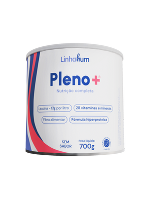 Pleno + | Suplemento vitamínico completo | Linhahum | Lata com 700g