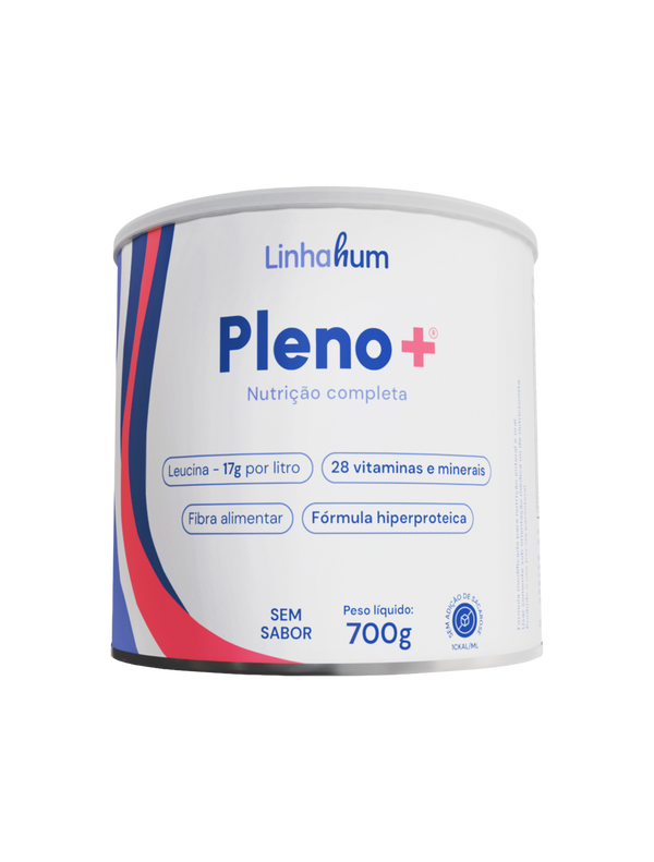 Pleno + | Suplemento vitamínico completo | Linhahum | Lata com 700g