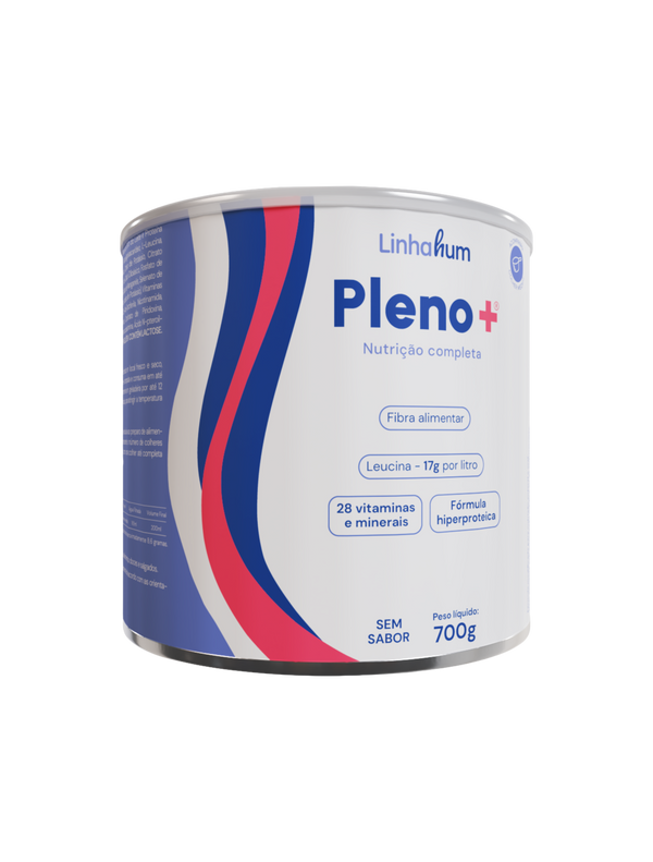 Pleno + | Suplemento vitamínico completo | Linhahum | Lata com 700g