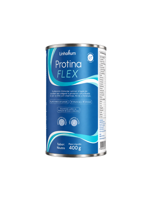 Protina Flex | Suplemento Proteico com vitaminas | Linhahum | 400g