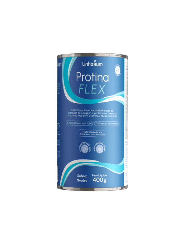 Protina Flex | Suplemento Proteico com vitaminas | Linhahum | 400g