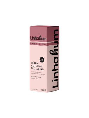 Sérum Noturno Pro-Aging Linhahum 30ml
