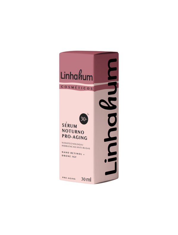 Sérum Noturno Pro-Aging Linhahum 30ml