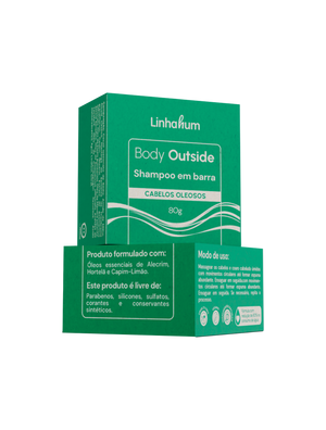 Shampoo para Cabelos Oleosos | Linhahum | Body Outside | 80g