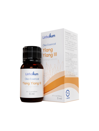 Óleo Essencial de Ylang Ylang III | Afrodisíaco | Linhahum | 5ml